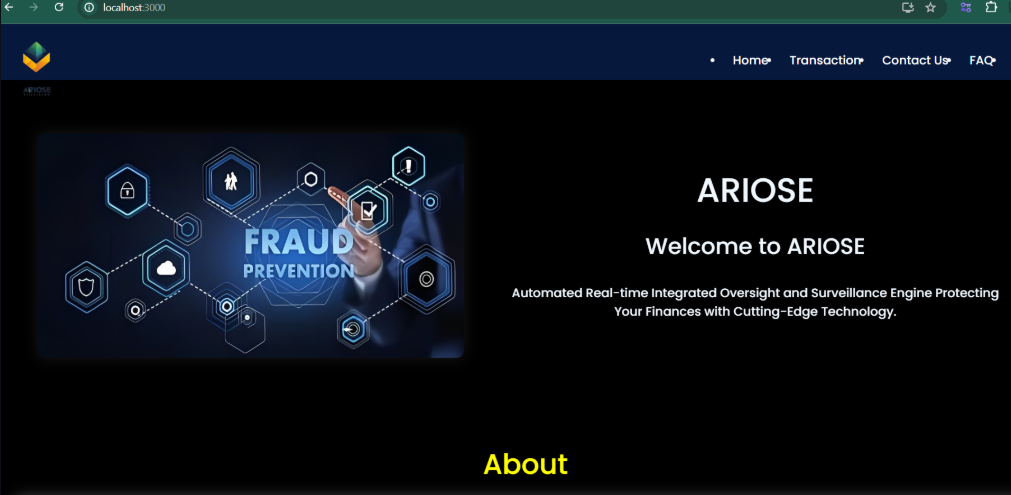 ARIOSE screenshot 1