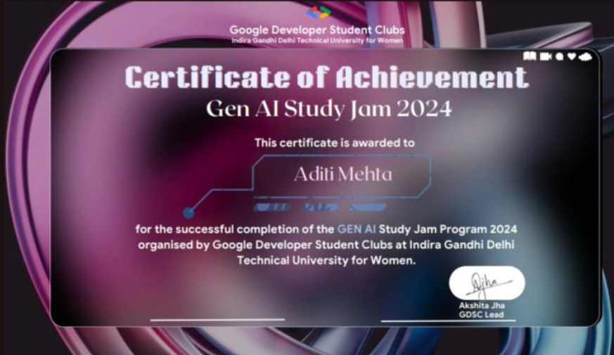 Gen AI Study Jams 2024