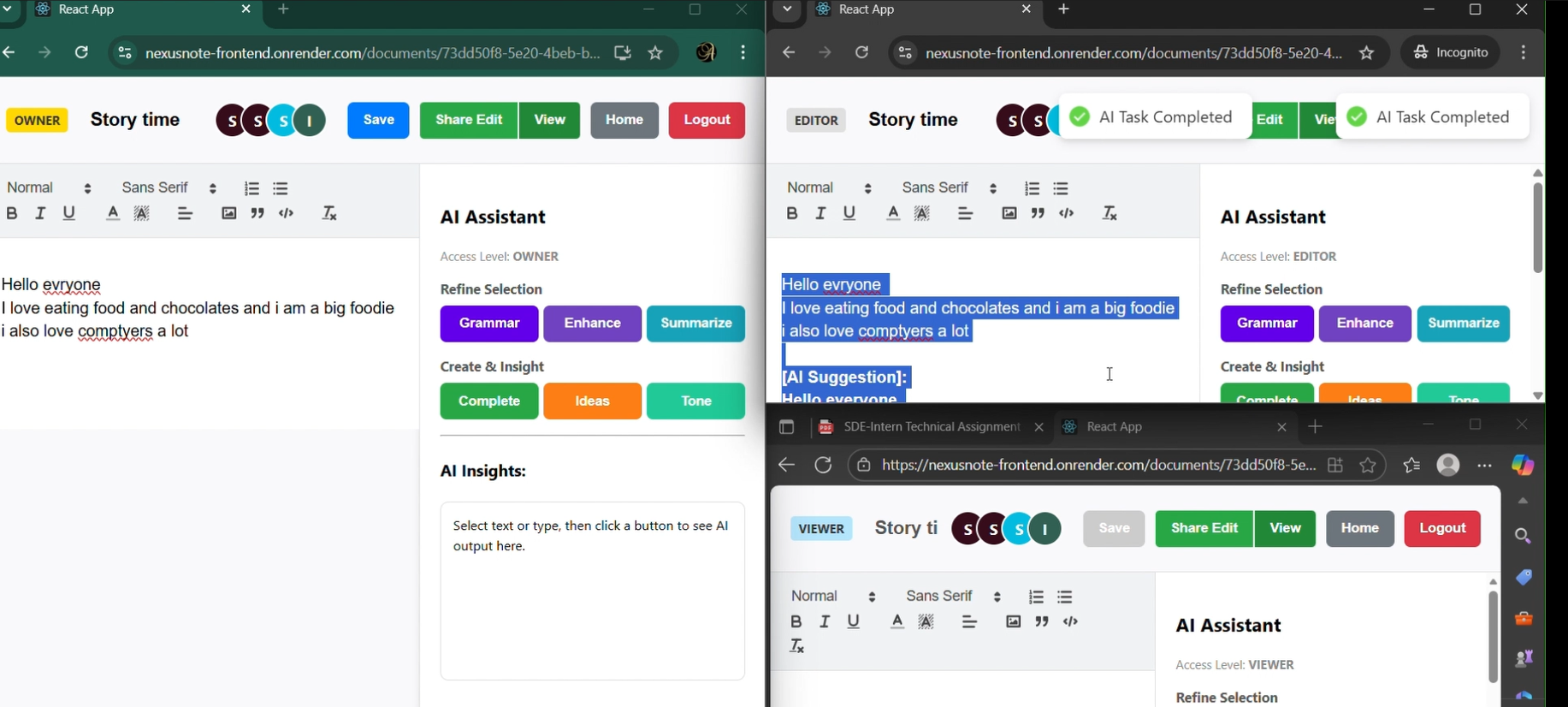 NexusNote screenshot 1