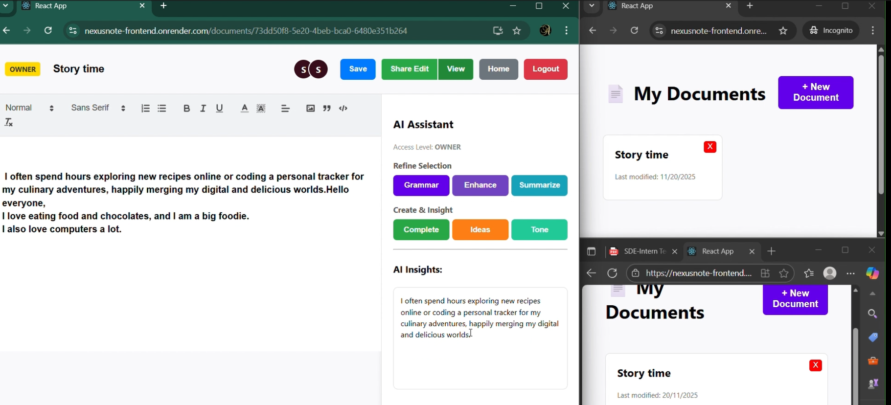 NexusNote screenshot 2